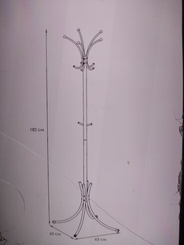 Вешалки: ВЕШАЛКА НАПОЛЬНАЯ "ДЕРЕВО", Характеристики Назначение — Для — 3