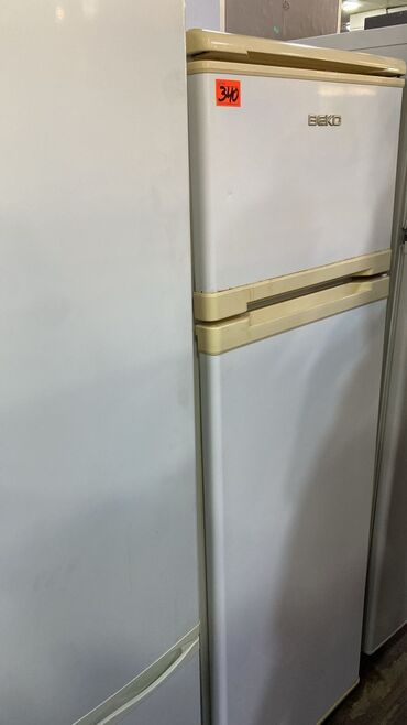 Paltaryuyan maşınlar: 2 qapılı Beko Soyuducu Satılır, rəng - Ağ