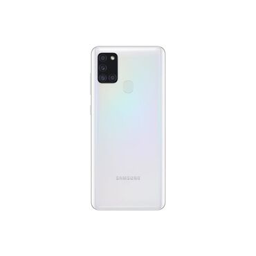 телефон fly fs504 cirrus 2: Samsung Galaxy A21S, 64 ГБ, цвет - Белый, Отпечаток пальца