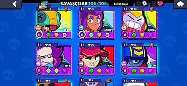 braw stars: (real aliciya endirim )Brawl Stars hesabı – tam paket, yüksək — 5