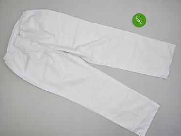 white jeans: Spodnie materiałowe damskie, rozmiar 3XL — 2