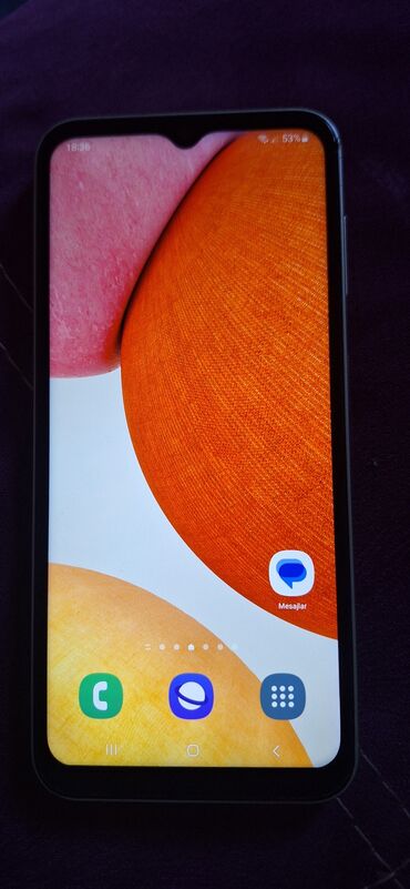 телефон duos samsung: Samsung Galaxy A14, 4 GB, цвет - Голубой, Отпечаток пальца