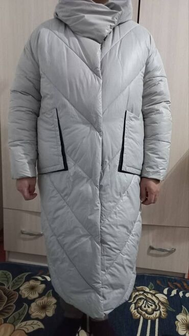 Пуховики и зимние куртки: Пуховик, Длинная модель, Made in KG, 6XL (EU 52)