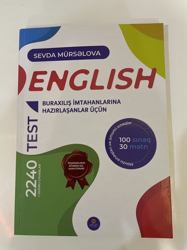 ingilis dili yeni toplu 1 ci hisse pdf: Sevda Mürsəlova ingilis dili toplu