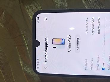a 26 samsung: Samsung Galaxy A25, 128 GB, rəng - Ağ, İki sim kartlı — 3