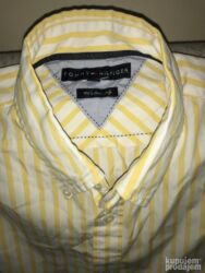 Košulje: Košulja Na kratke rukave, M (EU 50), Tommy Hilfiger, bоја - Bela, Pamuk — 10