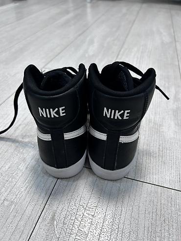 nike blazer: Мужские кроссовки, 37.5, 38, Nike, Б/у, цвет - Черный, Платная доставка, Самовывоз — 3