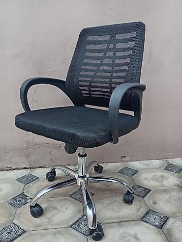 Ofis və oyun kresloları: İşlənmiş, Təkərli, Qolları tənzimlənir, Parça — 10