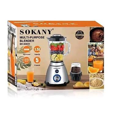 Блендер SOKANY SK-03031 (Multi‑Purpose) - Мощность: 800 Вт - Объем