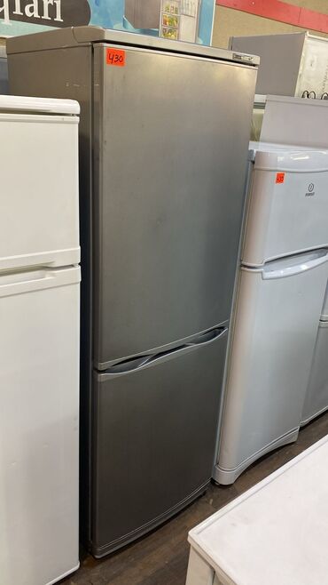 Soyuducular: 2 qapılı Indesit Soyuducu Satılır, rəng - Boz