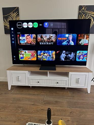 oled ekran: İşlənmiş Televizor Samsung OLED 77" 4K (3840x2160) — 1