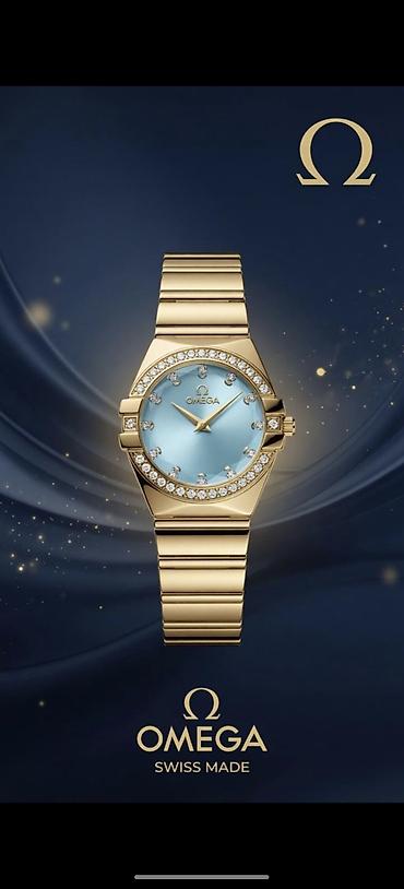 qız saatları: OMEGA Constellation – zərif xanımlar üçün lüks saat kolleksiyası - — 5