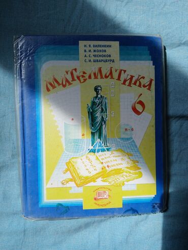 математика 6 класс книга: Учебник по математике - 6 класс на русском в отличном состоянии