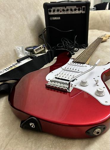 elektro qitara: Yamaha gitara Kontakt home dan 800-900 azn civarında alınıb. Çox az — 4