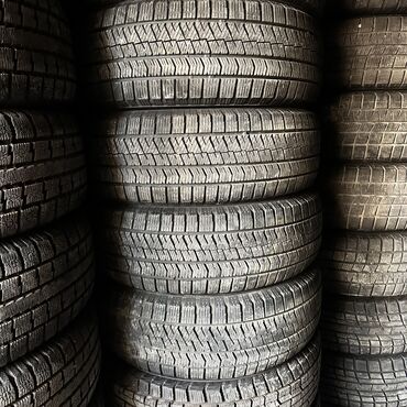 Шины: Шины 215 / 60 / R 16, Зима, Б/у, Комплект, Легковые, Япония, Bridgestone