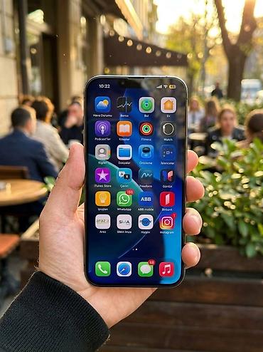 iphone s plus: IPhone 13 Pro Max, 256 GB, Graphite, Simsiz şarj, Face ID — 1