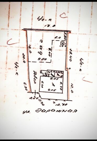 дом в киргизии: Дом, 65 м², 5 комнат, Собственник, Старый ремонт