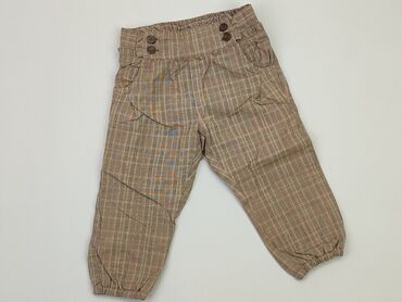 Materiałowe: Niemowlęce spodnie materiałowe, 12-18 m, 80-86 cm, Zara, stan - Dobry