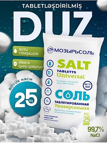 бал мед: Tabletləşdirilmiş Duz – Universal (99,7% NaCl), 25 kq Təyinatı: - — 3
