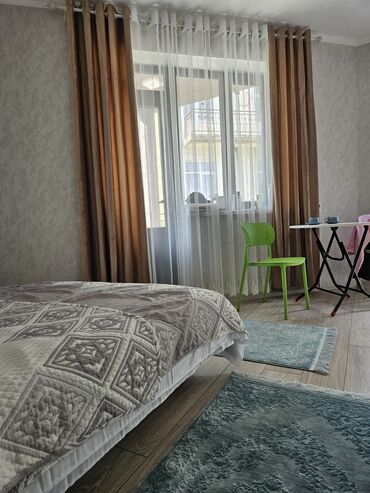 аренда квартиры на иссык куле: 1 комната, 30 м², Элитка, 1 этаж, Евроремонт