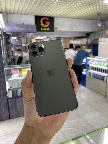 редми нот 15 про макс цена в бишкеке: IPhone 11 Pro, Колдонулган, 256 ГБ, Matte Space Gray, Коргоочу айнек, Каптама, Кабель, 83 %