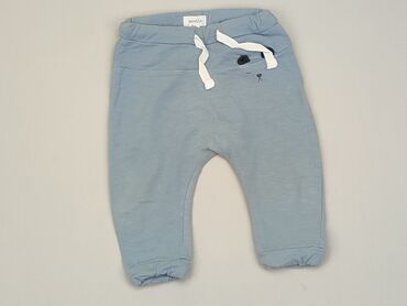 legginsy welurowe dziecięce: Sweatpants, 3-6 months, condition - Good