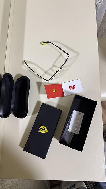 gün eynəklərinin satışı: Ray-Ban for Scuderia Ferrari optik çərçivə eynəyi. Komplektə — 4