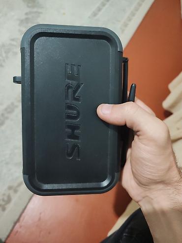 yaxa mikrofonu: İşlənmiş Radio Mikrofon Shure, Ünvandan götürmə — 4