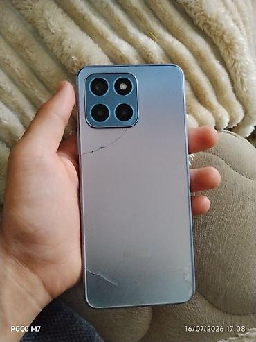 телефон fly fs502 cirrus 1: Honor X6, 64 ГБ, цвет - Синий, Битый — 3