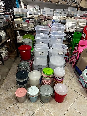 hamam eşyaları: Vedre plastik Plastik vedre evde, metbexde, hamamda, bagda ve heyetde — 4