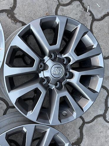 Диски: Литые Диски R 18 Toyota, Комплект, отверстий - 6, Б/у — 7