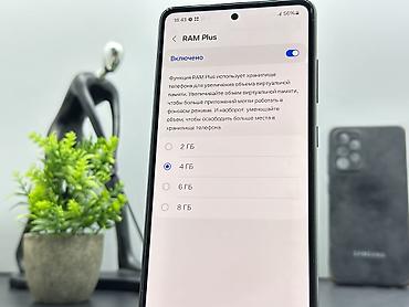 Samsung: Samsung Galaxy A52, Б/у, 256 ГБ, цвет - Черный, 2 SIM — 9