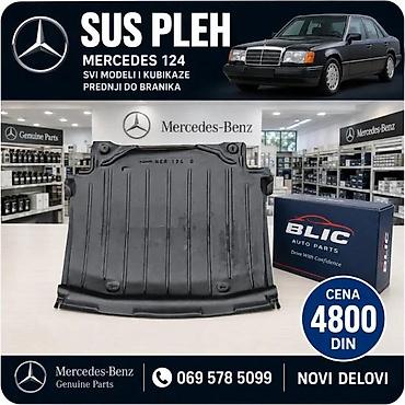 Zaštita motora: ZASTITA MOTORA MERCEDES 124 190 E KLASA W210 SUS PLEH PREDNJ | Sus — 1