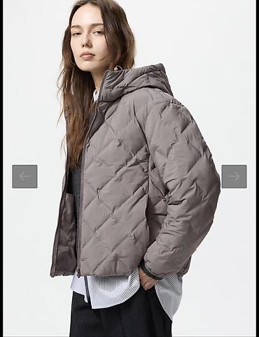 uniqlo куртка кокон: Пуховик, Короткая модель, Япония, Стеганый, L — 2