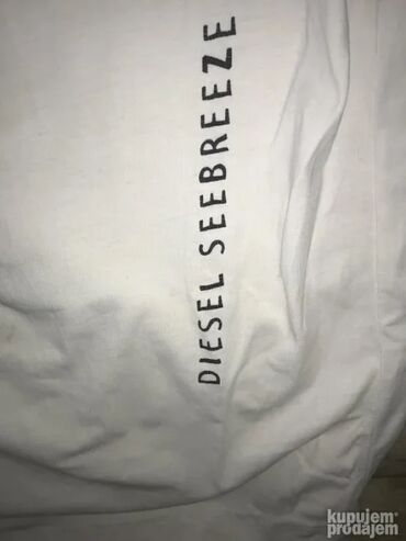 Majice: Majica na kratke rukave, L, Diesel, bоја - Crna, Pamuk — 9