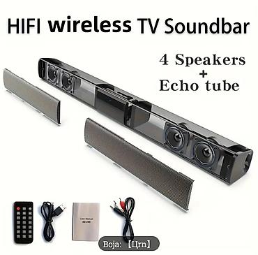 ps5 cena: HIFI bežični TV soundbar – kompaktan zvučni sistem za TV, računar i — 4