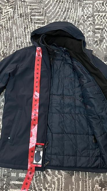 Личные вещи: Мужская куртка-парка Weatherproof. Цвет: черный. Размер - М (наш - Л — 3