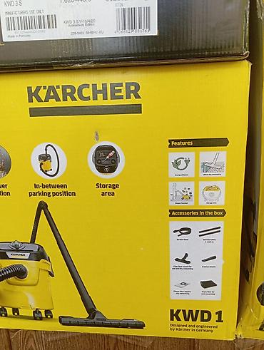 portable: Обычный пылесос Новый Karcher Тип пылесборника: Мешок Полная оплата — 10
