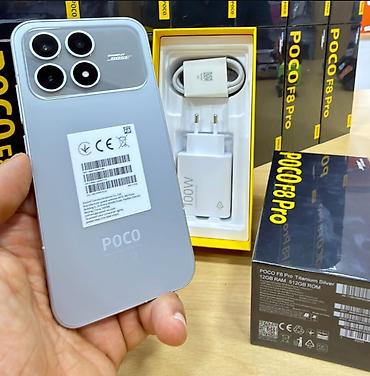 Poco F8 Pro 12/512gb 1370azn ƏDV VAR!!! Qimətlər Nağd satış