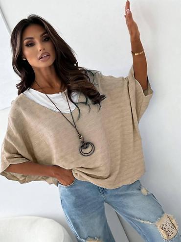 Ostalo: Bluzica + ogrlica = 2500 dinara🌼🌀🌀 — 8