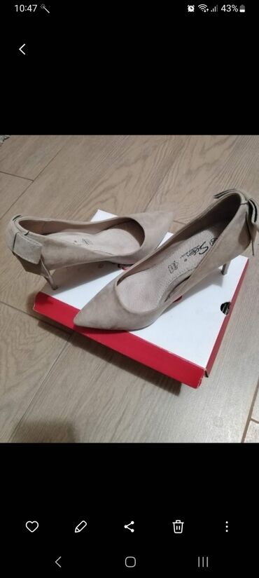 cipele prelepoj boji: Salonke, Safran, 38