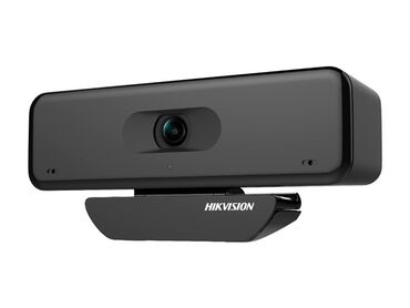 онлайн камера: Веб-камера Hikvision в черном корпусе, выполненная в форм-факторе