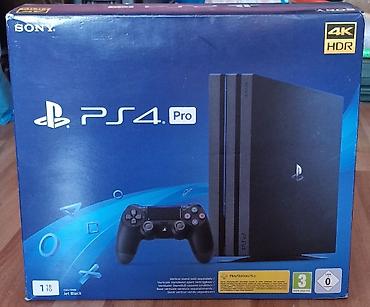PS4 (Sony Playstation 4): PS4 Pro (1 TB, Jet Black) oyun paketi Komplekt: - Sony PlayStation 4 — 3
