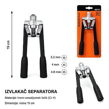 KMT Zakovica pištolj 9363729 Ručni alat za postavljanje slepih nitni