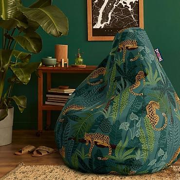 komode prodaja: Lazy bag – “Leopardi u džungli” (šifra: 122-270) Univerzalna veličina — 1