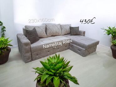 Ugaone garniture: Ugaona garnitura – Nameštaj Rilex - Dimenzije: 230 x 160 cm - Cena — 3