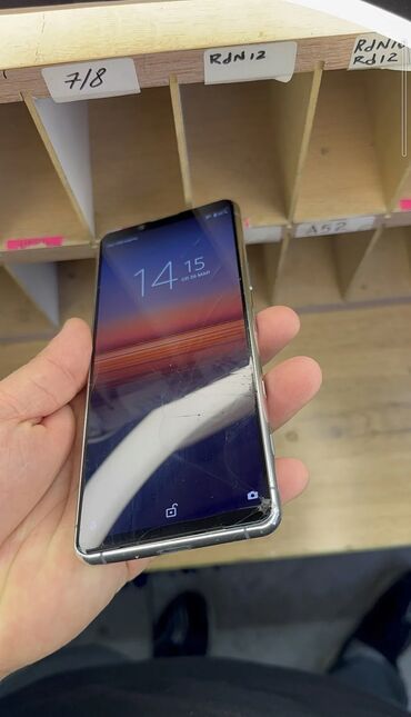 сони эксперия: Sony Xperia 5 II, Колдонулган, 128 ГБ, түсү - Ак, 2 SIM