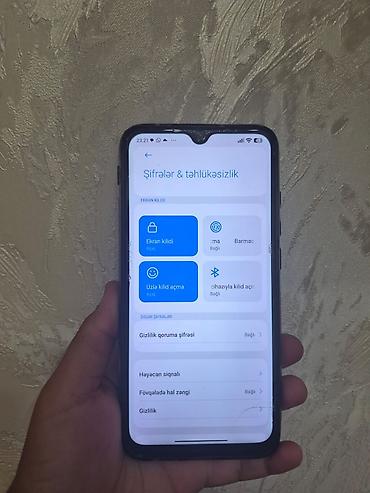 xiaomi 8 note pro: Xiaomi 64 GB, rəng - Qara, 
 Face ID — 2