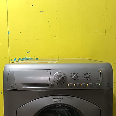 iwiq matoru: Paltaryuyan maşın Hotpoint Ariston, 7 kq, İşlənmiş, Avtomat, Qurutma var, Kredit yoxdur, Ödənişli çatdırılma — 2
