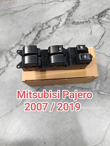 Mitsubishi Pajero üçün qabaq sol qapı şüşə qaldırma blokunun düymə